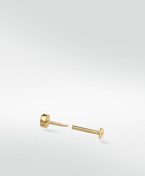 Halo Mini Full Diamond Stud Earring