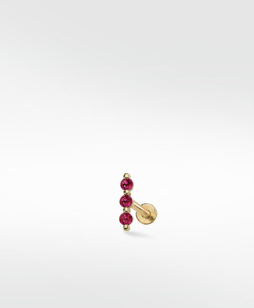Modernist Stud Earring