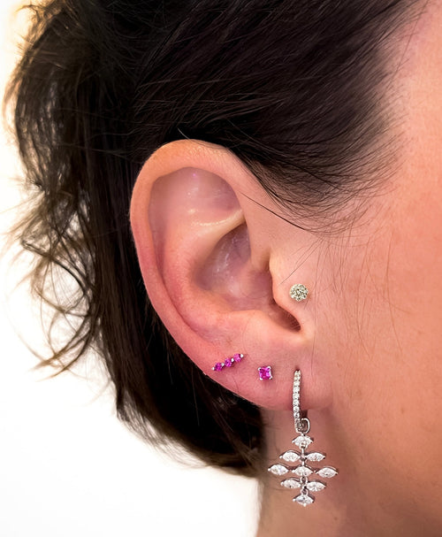 Modernist Stud Earring