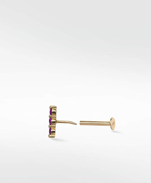Modernist Stud Earring