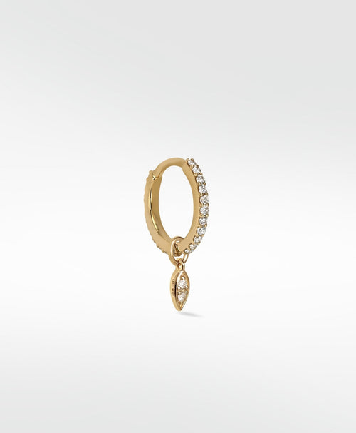 Precious Petal Diamond Charm