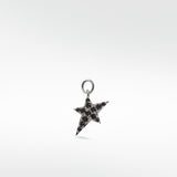 Shooting Star Black Spinel Charm - Lark and Berry