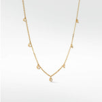 Stella Diamond Charm Necklace in 14K Yellow Gold - Lark and Berry