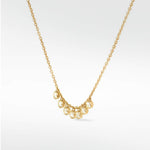 Stella Shimmer Diamond Charm Necklace - Lark and Berry