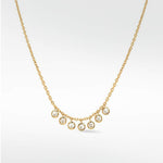 Stella Shimmer Diamond Charm Necklace - Lark and Berry