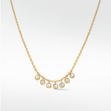 Stella Shimmer Diamond Charm Necklace - Lark and Berry