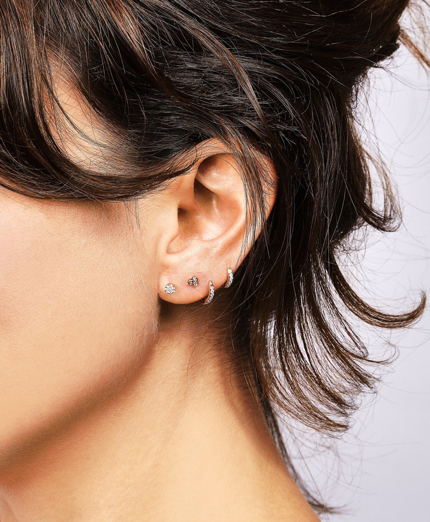 - 14K Gold Labret with 3 Cultured Diamonds | Fine Jewellery for ...