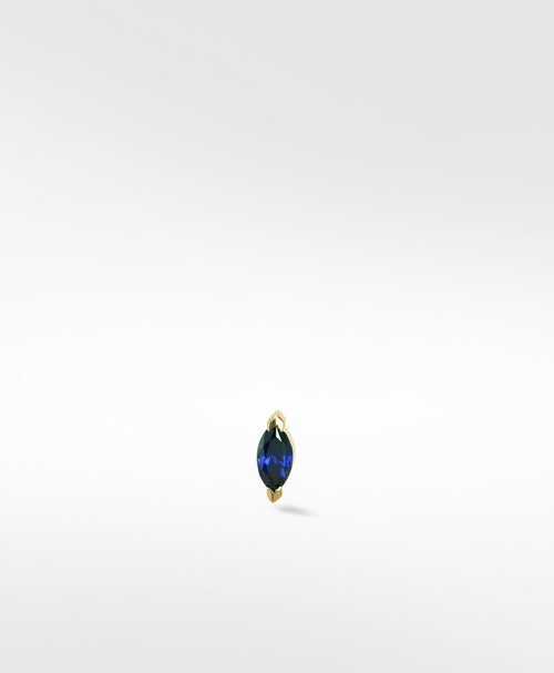 Veto Marquise Sapphire Labret Earring - Lark and Berry
