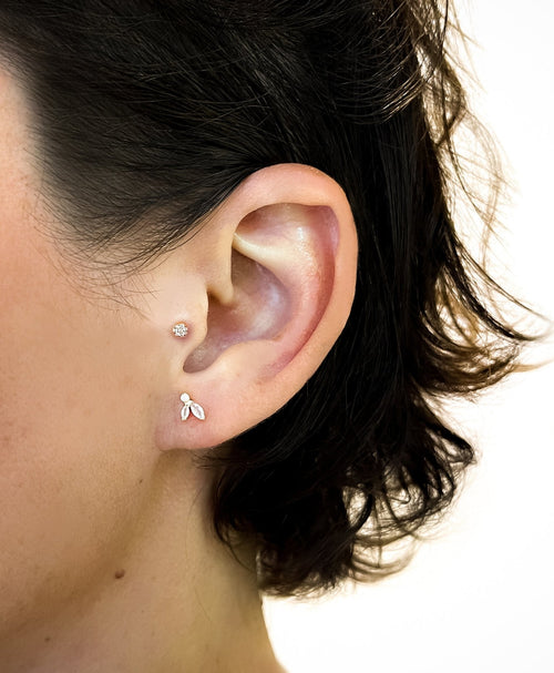 Veto Petal Stud Earring
